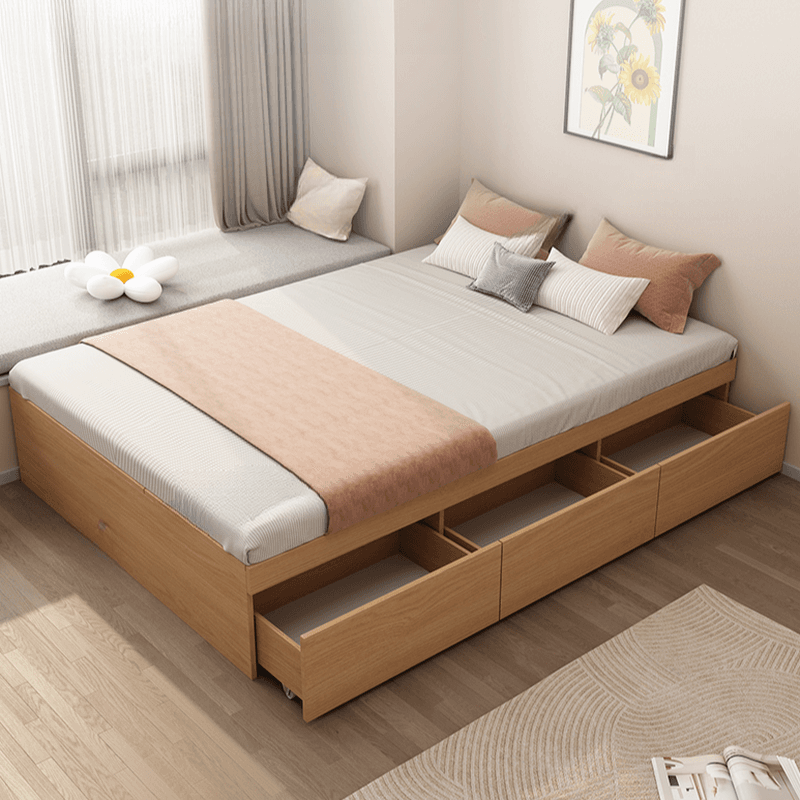 Modern Tatami Bed with 3 Storage Boxes - image 8