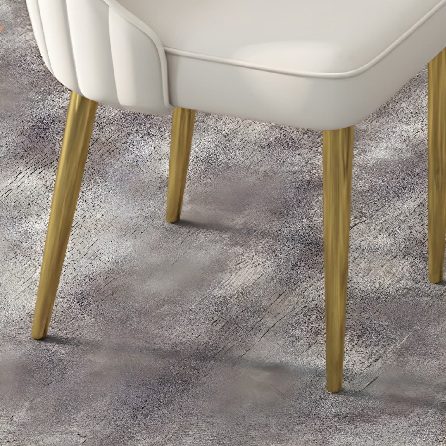 Glam Style Side Chair PU Leather Dining Chair for Living Room - image 20