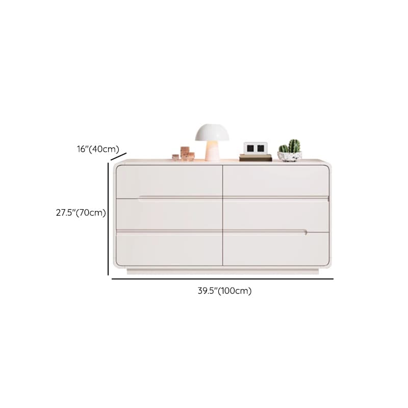 Art Deco White Horizontal/Vertical Bleached Wood Double Dresser/Bachelor Chest with 6 Drawers/8 Drawers/4 Drawers - image 18