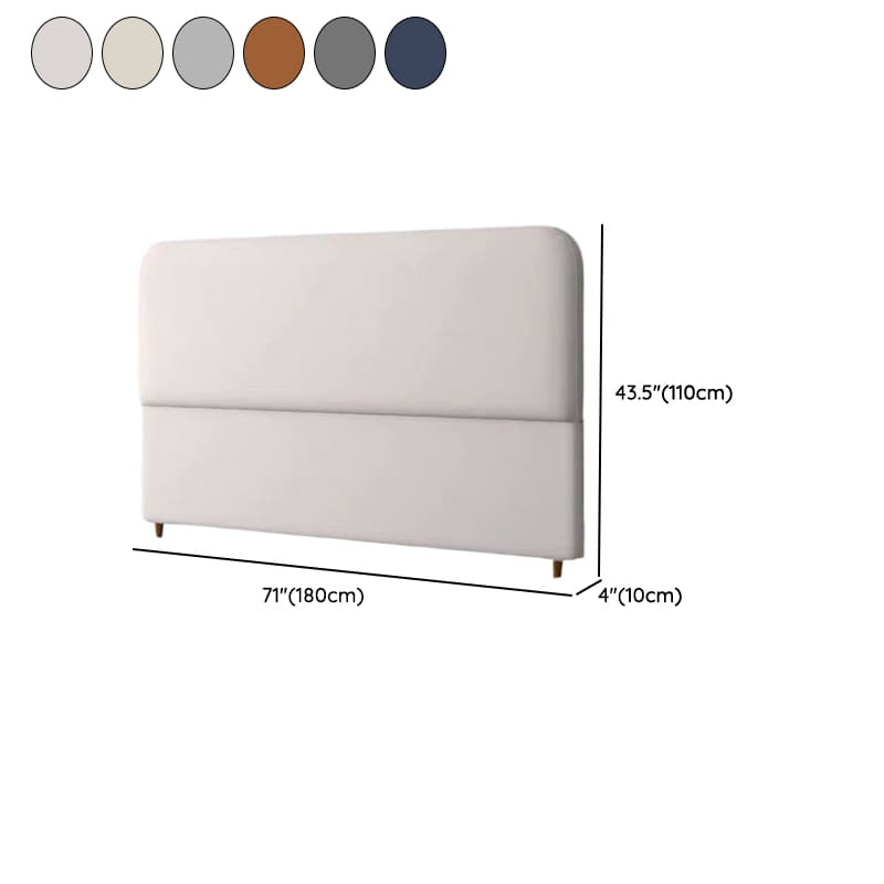 Trendy Panel Headboard in Natural Wood with No Distressing, Rectangle Shape for King/Queen/Full Bed, Sponge Upholstery Fill, Standard Height - image 12