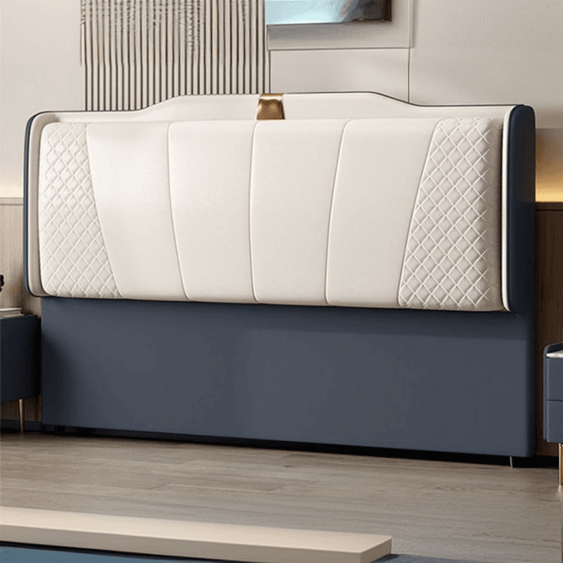 Art Deco Camelback Lumber Panel With Legs & Sponge Cushion for Twin(38"W x 75"L)/King(76"W x 80"L)/Queen(60"W x 80"L) Bed, Standard（36-55“） - image 7