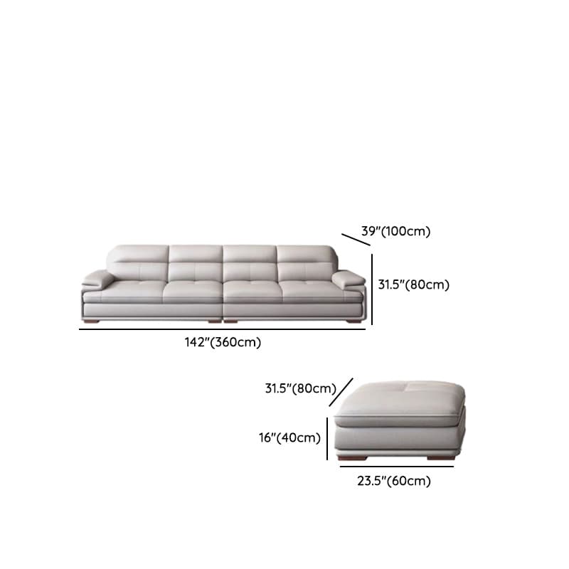 Straight Convertible Sofa for 5/1-Seater with Horizontal Orientation - image 20
