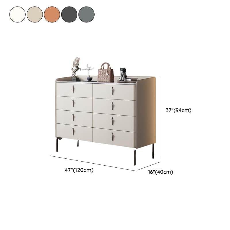 Modern Simple Style Stone Double Dresser/Bachelor Chest, Horizontal/Vertical - image 18