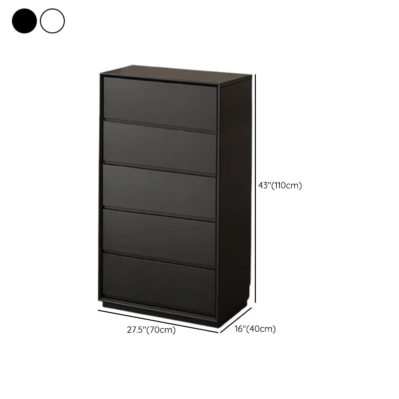 Modish Pine Wood Semainier with 5/4/3 Drawers in Vertical Orientation - image 14
