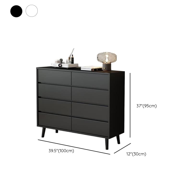 Modern Hardwood Vertical/Horizontal Console Dresser/Semainier/Bachelor Chest with 8 Drawers/5 Drawers/4 Drawers - image 22