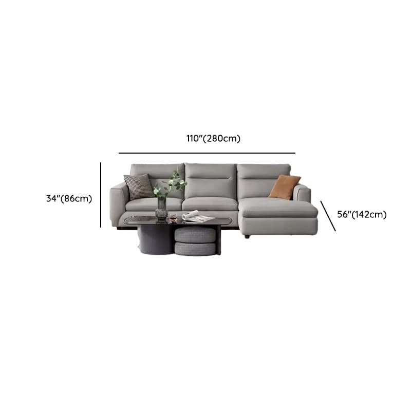 Durable Straight Scratch-proofed Sofa Couch with Pillow Back, Faux Leather, 2-piece Set, Horizontal Orientation, Square Arm - image 16