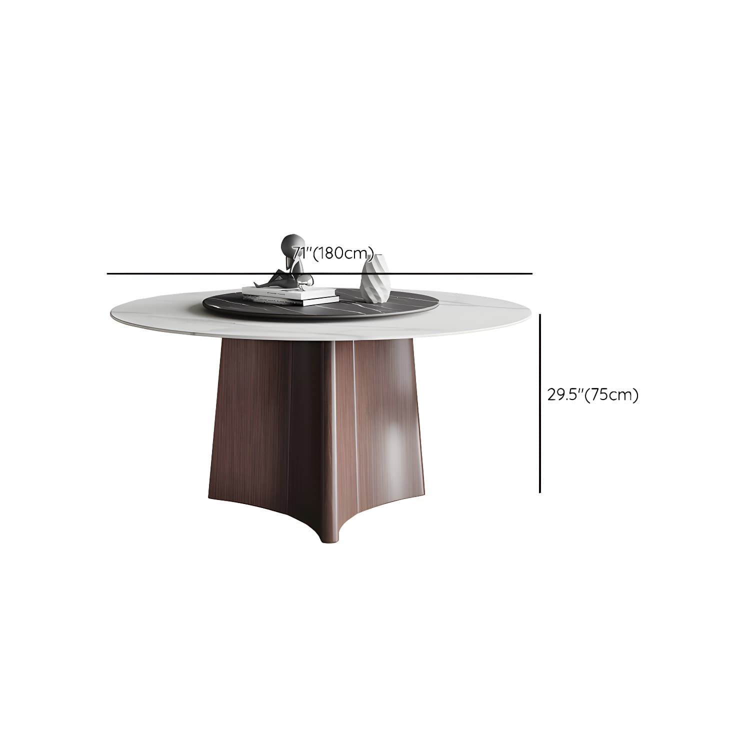 Modern Dining Table Set 1/3/4/7 Pieces with Metal Base Kitchen Furniture Set - image 18