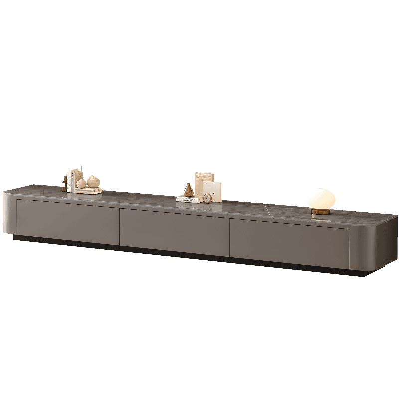 Casual Sintered Stone Cabinet Storage TV Stand for Sitting Room, 4-Drawer/3-Drawer - image 3