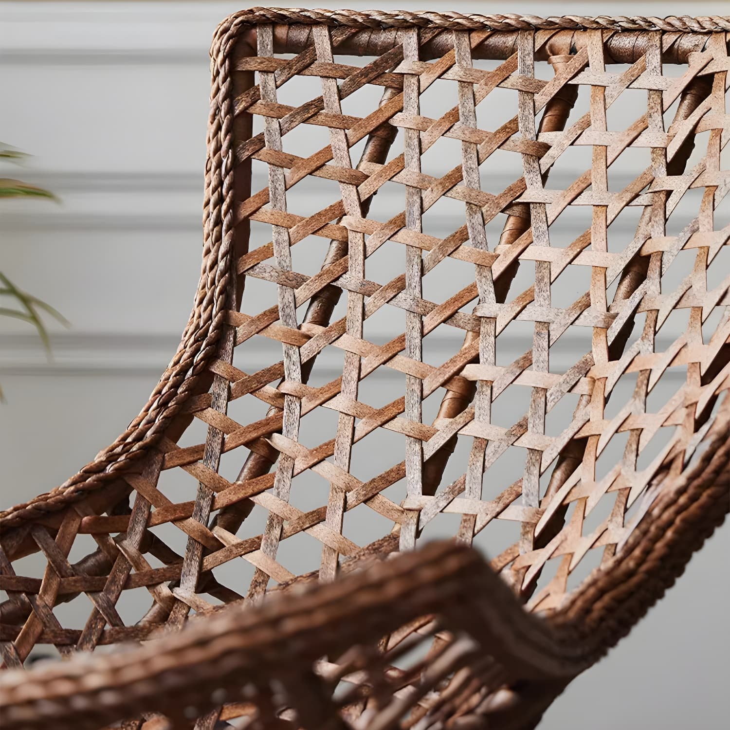 Elegant Walnut Wood Rocking Chair for Modern Living - Upholstered Seating and Stylish Track Arms - image 12