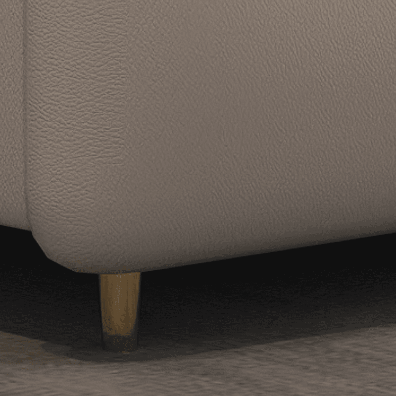 Beige Luxurious Solid Color Storage Bed/Platform Bed with Pine Wood Frame and Button-tufted Design for Living Room - image 3