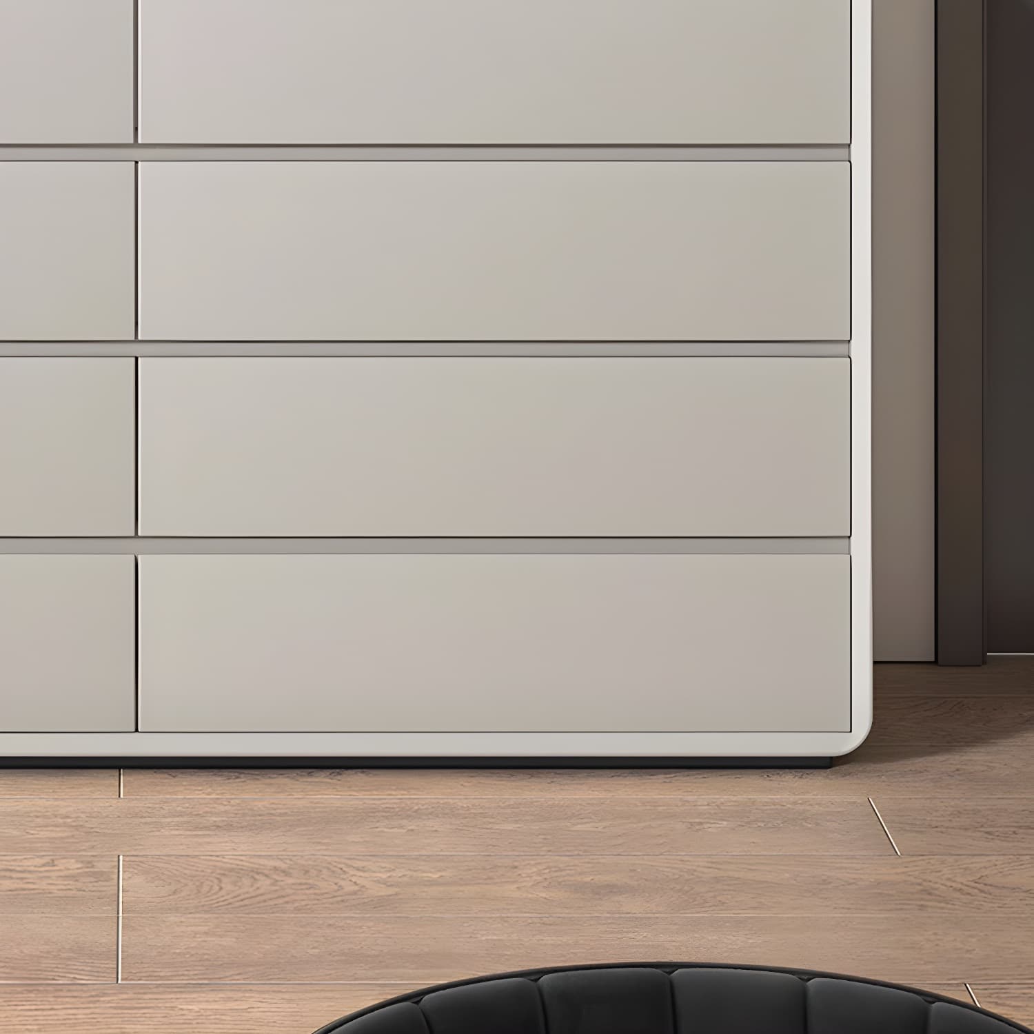 Modern Double Dresser with Drawers - Wood Finish, Horizontal Orientation, No Distressing - image 11