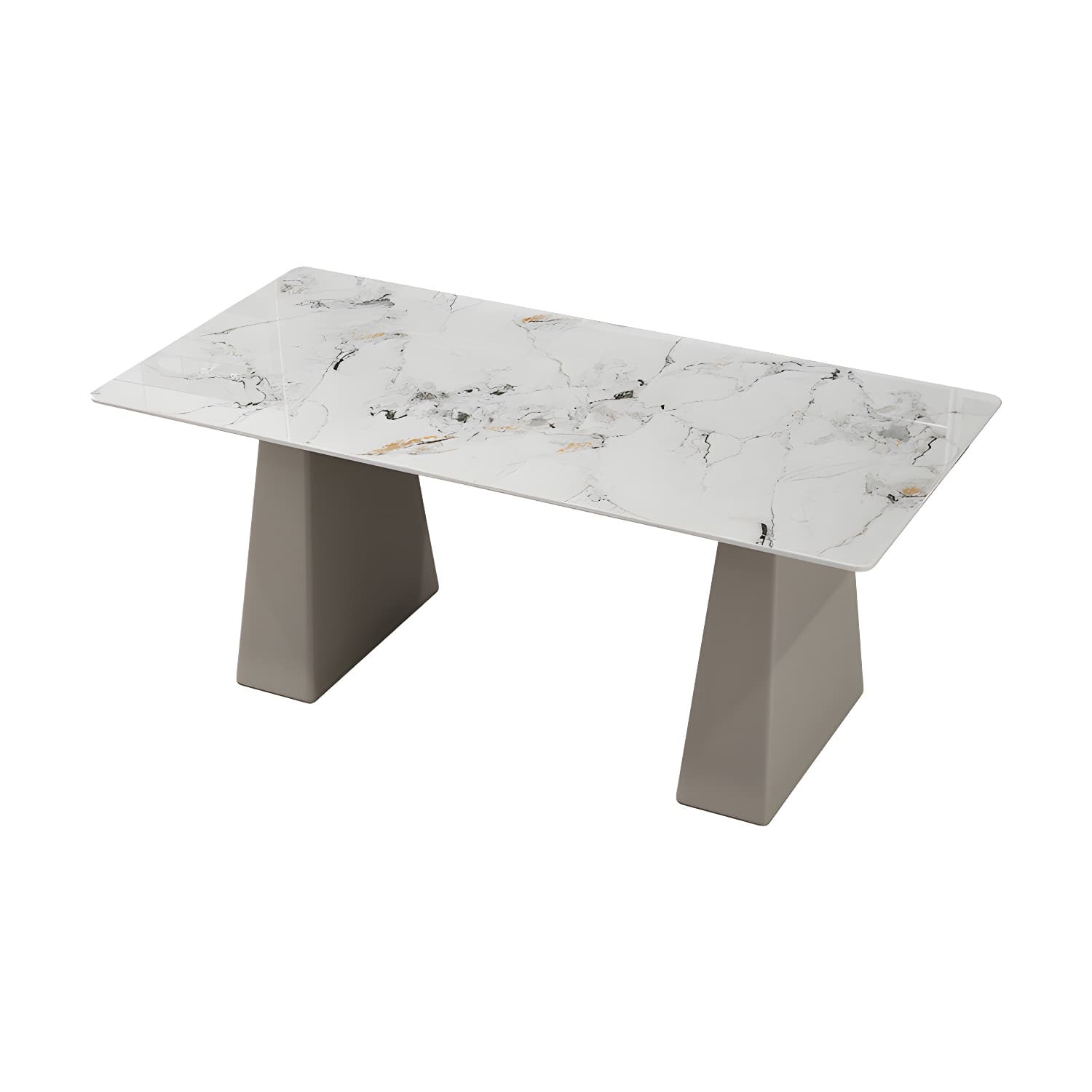 Modern Style Dining Set 1/5/7 Pieces Rectangle Stone Dining Table for Dining Room Kitchen - image 5