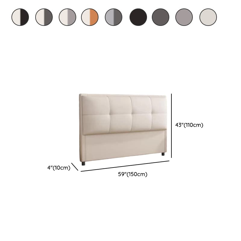 Art Deco Style Panel Headboard with No Distressing, Decorative-stitched Tufting, Rectangle Shape for Queen/Full/Twin XL Bed, Sponge Upholstery Fill, Standard Height - image 14