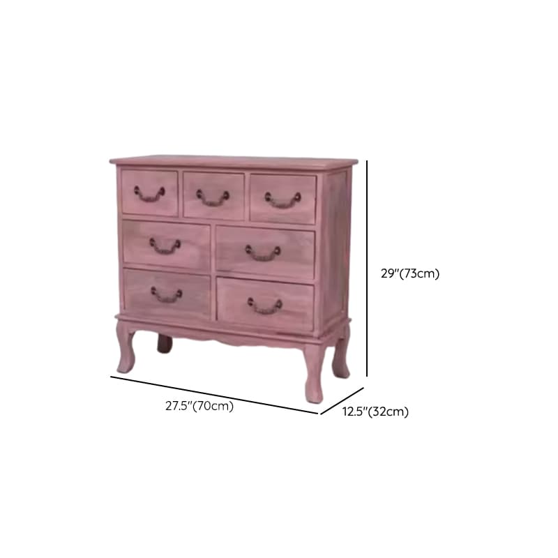 French Wood Vertical Console Dresser with 9 Drawers/7 Drawers/10 Drawers - image 28