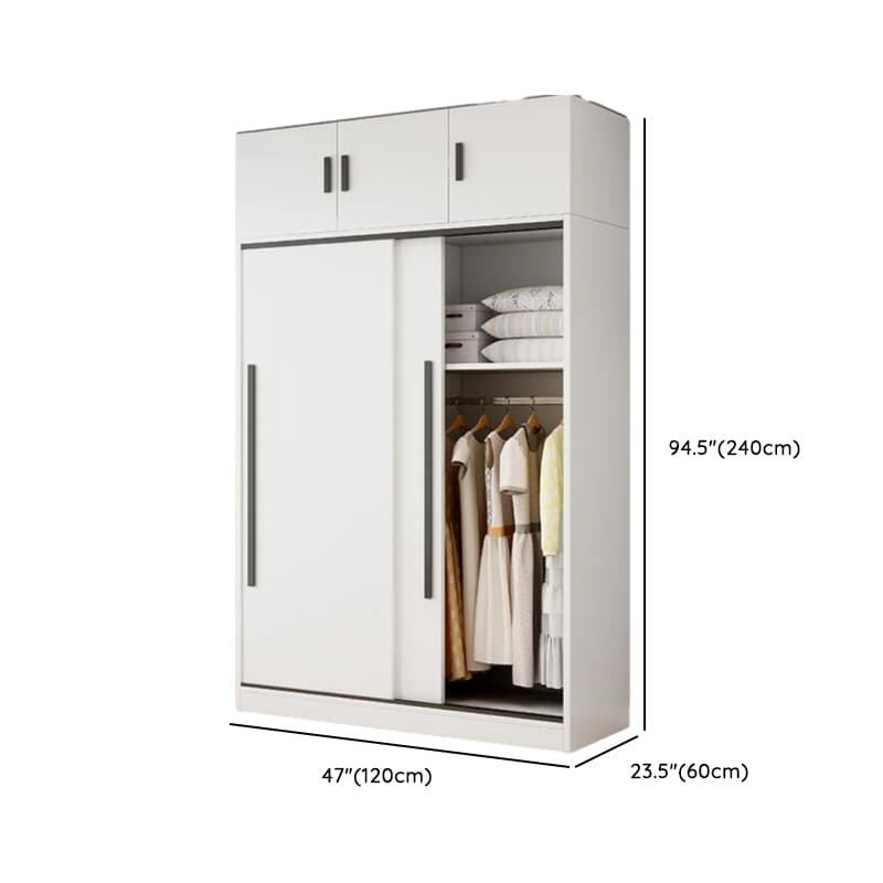 Chalk Modish Wood Dressing Station Soft Close Drawer Soft Close Door Interior Shelves - image 14