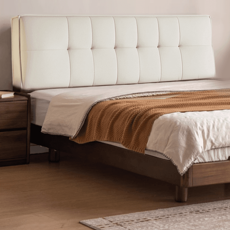 Simplistic Style Panel Headboard with No Distressing, Piled Tufted Rectangular Shape for Queen/Twin/Full Bed, Featuring Sponge Upholstery and Standard Height - image 7
