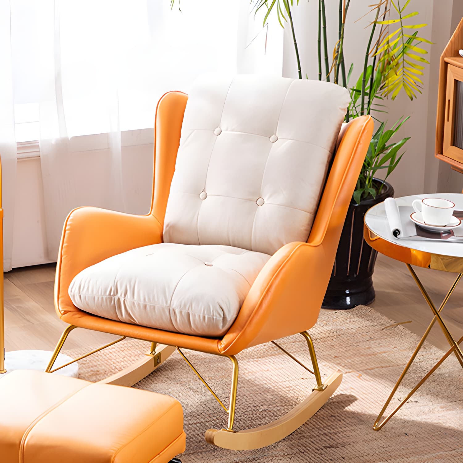 Modern Style Lounge Leisure Rocking Chair Home Lazy Sofa Chair - image 19