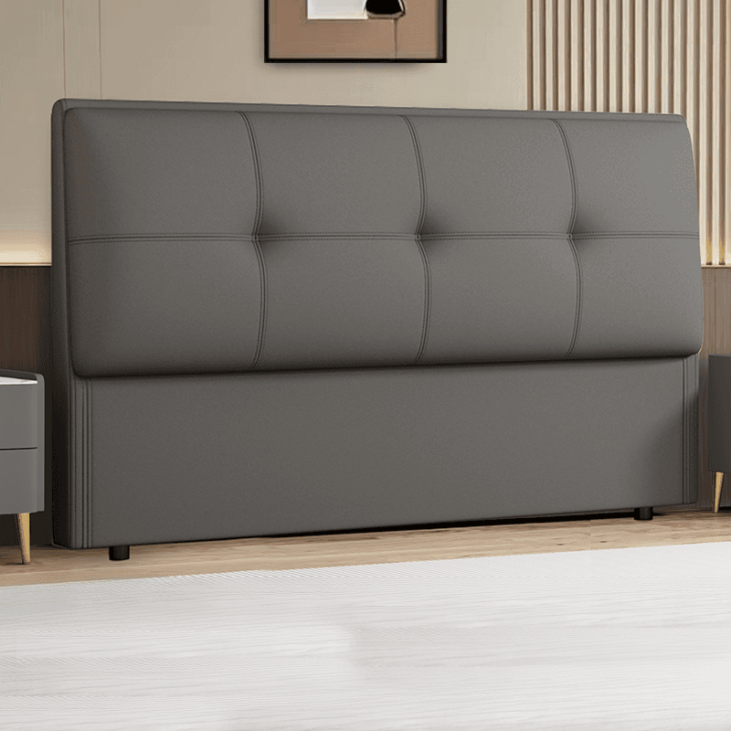 Simplistic Style Panel Headboard with No Distressing, Piled Tufted Rectangular Shape for Queen/Twin/Full Bed, Featuring Sponge Upholstery and Standard Height - image 3
