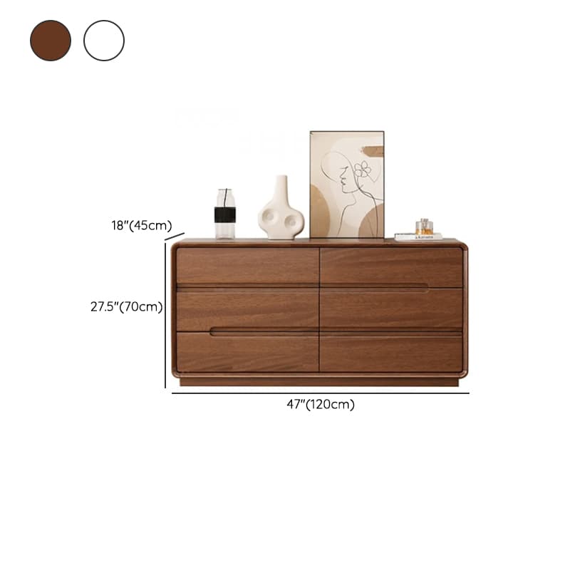 Trendy Raw Wood Horizontal/Vertical Bachelor Chest with 5 Drawers/4 Drawers/6 Drawers - image 16