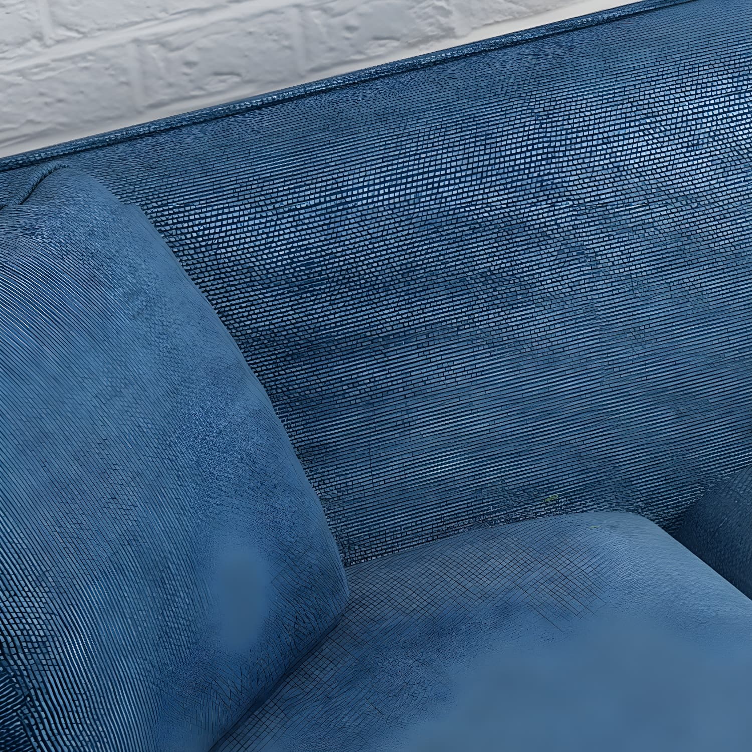 Modern Linen Tuxedo Arm Standard Sofa with Bolster Pillows for Living Room - image 17