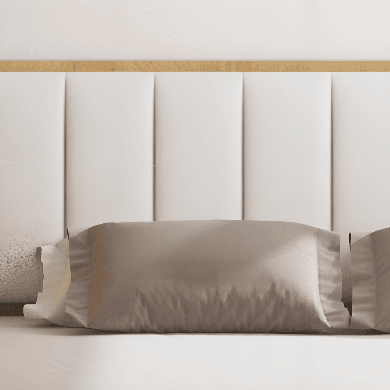 Natural Color Solid Color Storage Included with 2 Drawers for Bedroom