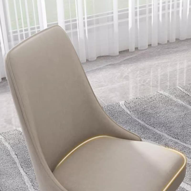 Framed Stable Side Chair with Upholstered Chair in Polyurethane and Solid Back for Restaurant - image 14