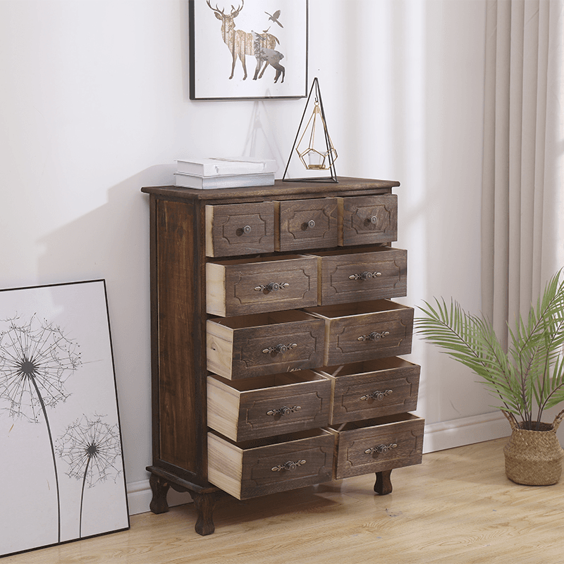 Retro Parlor Standalone Accent Chest with Reclaimed Wood - image 8