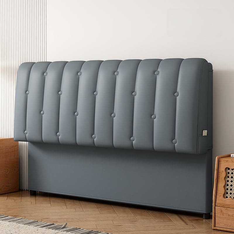 King(76"W x 80"L)/Queen(60"W x 80"L)/Full(54"W x 75"L) With Legs, Sponge, Decorative-stitched, Wood Frame and Standard（36-55“） Rectangular Panel - image 5