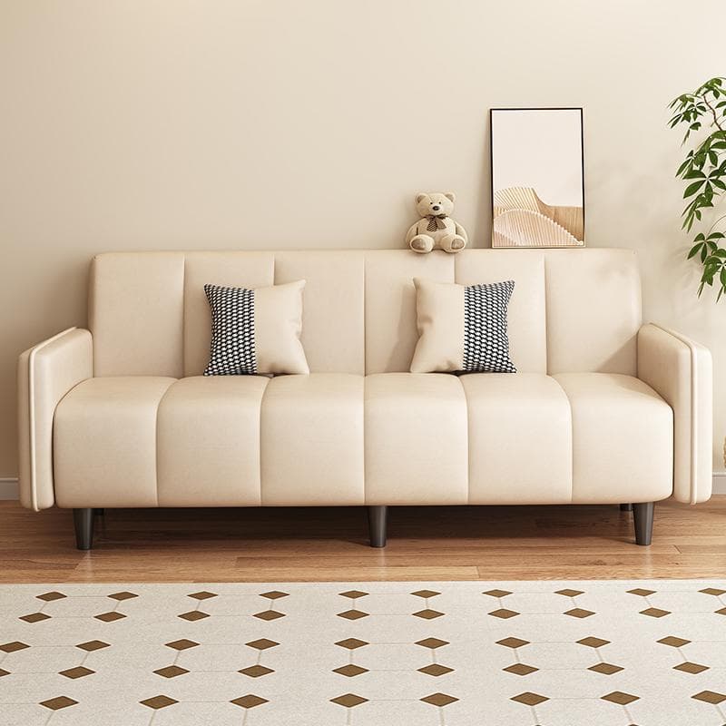 Art Deco Water Resistant Standard Sofa/Loveseat in Azure/Light Green/Citrus Color for Seats 4/3/2-seater with 2 Pillows in Solid Color - image 10