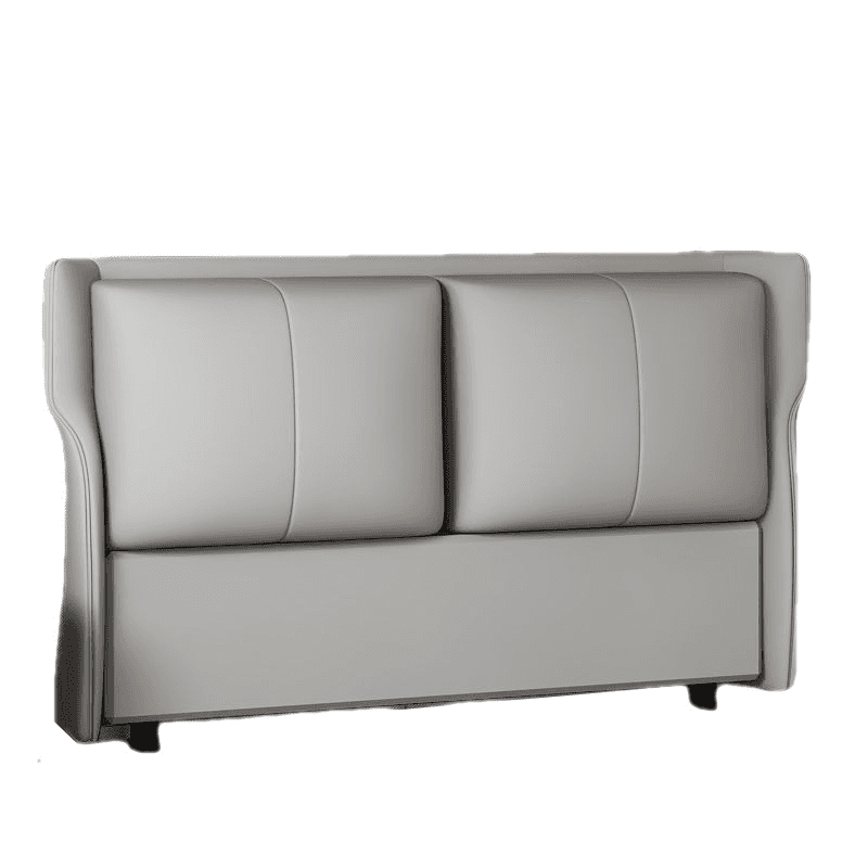 Standard（36-55“） Free-standing Standard Full(54"W x 75"L)/Twin(38"W x 75"L) No Distressing Rectangular Wingback Headboard with Sponge Filing and Wood/ Upholstery Frame - image 11