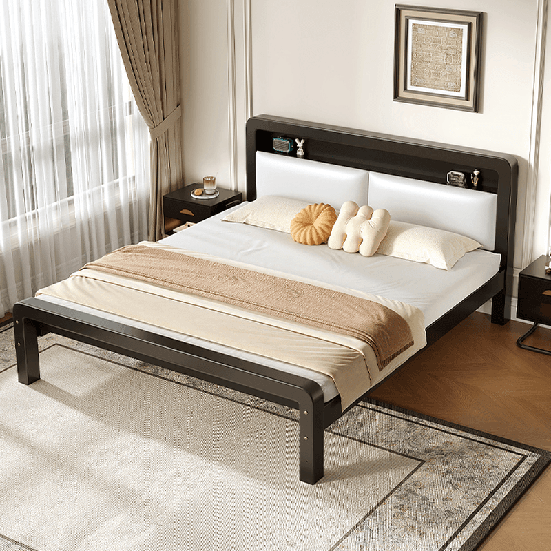 Solid Color Iron Storage Bed for Living Room - image 6