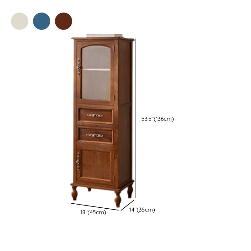 Retro Detached Hydrophobic Utility Cabinet Sitting Room with Doors & Drawers - image 15