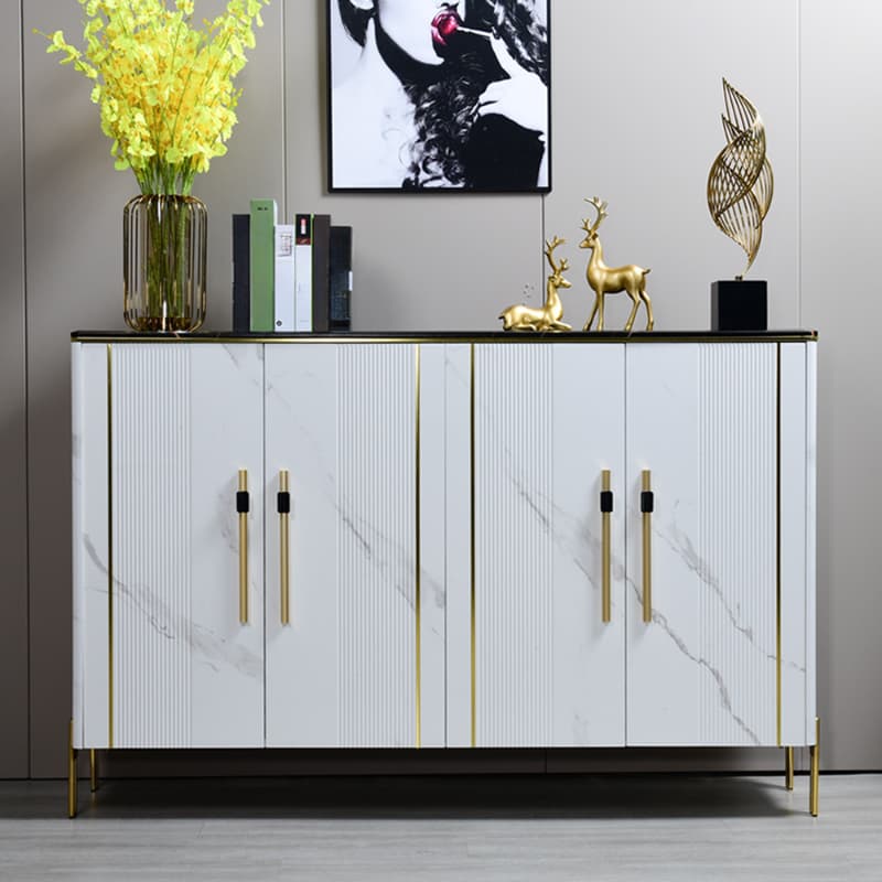 Luxurious Unattached Accent Cabinet with Moisture-proof Reclaimed Wood - image 8