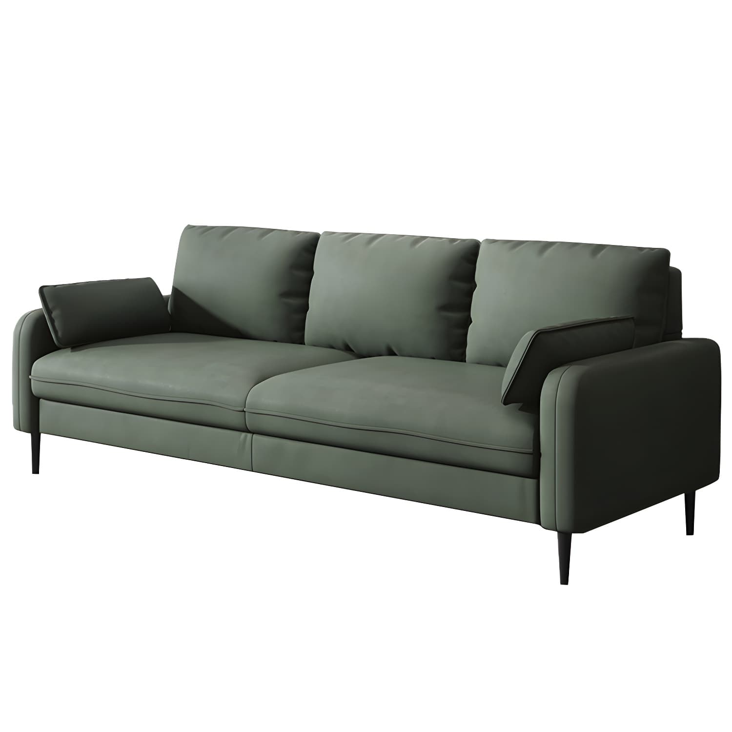 Modern Pillow Back Sofa with Storage Not Included for 35-40 Women - image 14