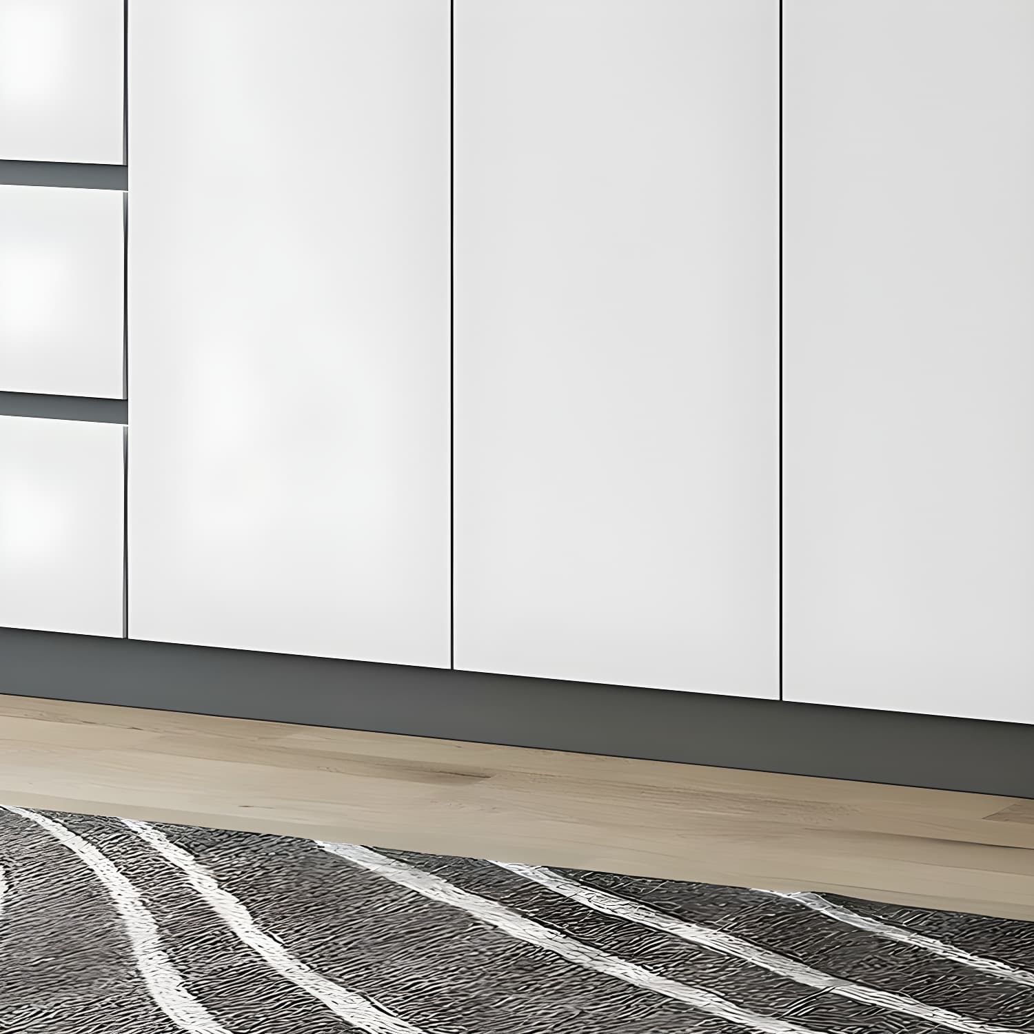 Modern Living Room Manufactured Wood Sideboard with Lighting - image 12