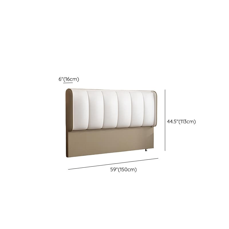 Casual Free-standing Standard King(76"W x 80"L)/Queen(60"W x 80"L)/Full(54"W x 75"L) Panel No Distressing With Legs in Wood and Sponge - image 27