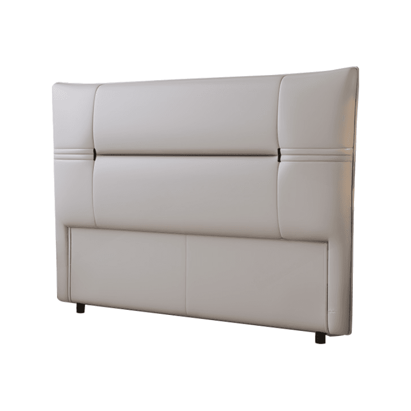 Simplistic Panel Headboard with No Distressing, Piled Tufted Rectangular Shape for King/Queen/Full Bed, Featuring Sponge Upholstery and Standard Height - image 6