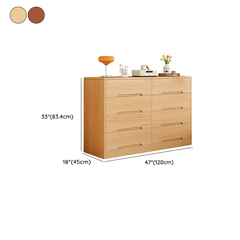 Art Deco Pine Wood Double Dresser/Lingerie Chest/Bachelor Chest with 6 Drawers/5 Drawers/8 Drawers, Vertical/Horizontal Orientation - image 19