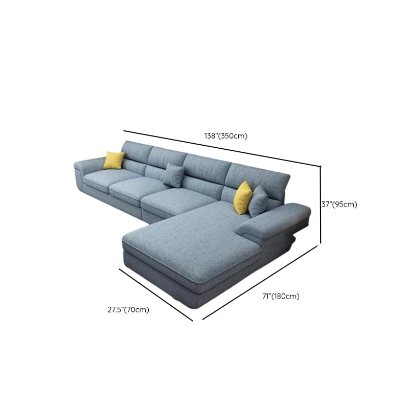 L-Shape Olive Green/Oatmeal/Midnight Black Right Upholstered Sofa Recliner in a Contemporary Style - image 20