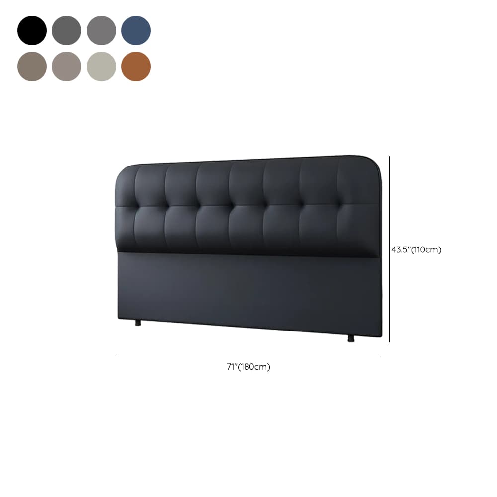 Modish Free-standing Standard Full(54"W x 75"L)/Twin(38"W x 75"L) Panel No Distressing With Legs in Wood and Stitch-tufted - image 19