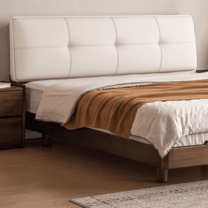Simplistic Style Panel Headboard with No Distressing, Piled Tufted Rectangular Shape for Queen/Twin/Full Bed, Featuring Sponge Upholstery and Standard Height - image 7