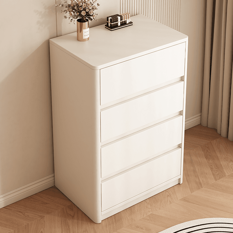 White Trendy Timber Console Dresser/Semainier with 6/8/3 Drawers in Horizontal/Vertical Orientation - image 3