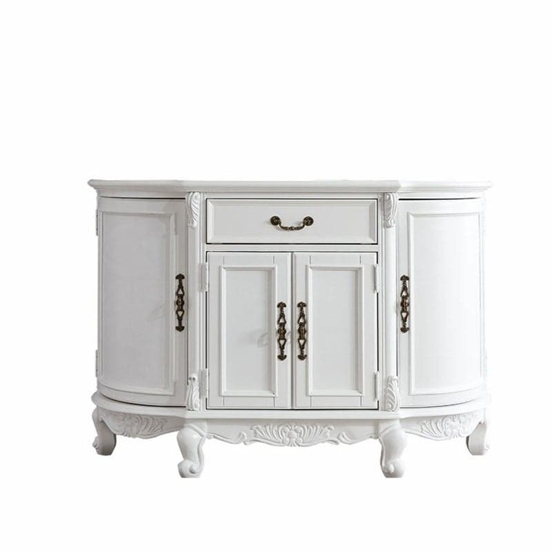 Traditional Wooden Sideboard with Storage Cabinets and Drawers - image 3