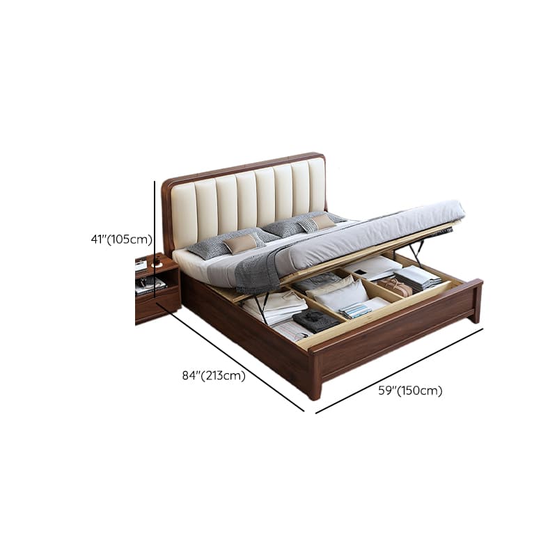 Solid Color Storage Included with 2 Storage Boxes and Natural Wood for Living Room - image 10