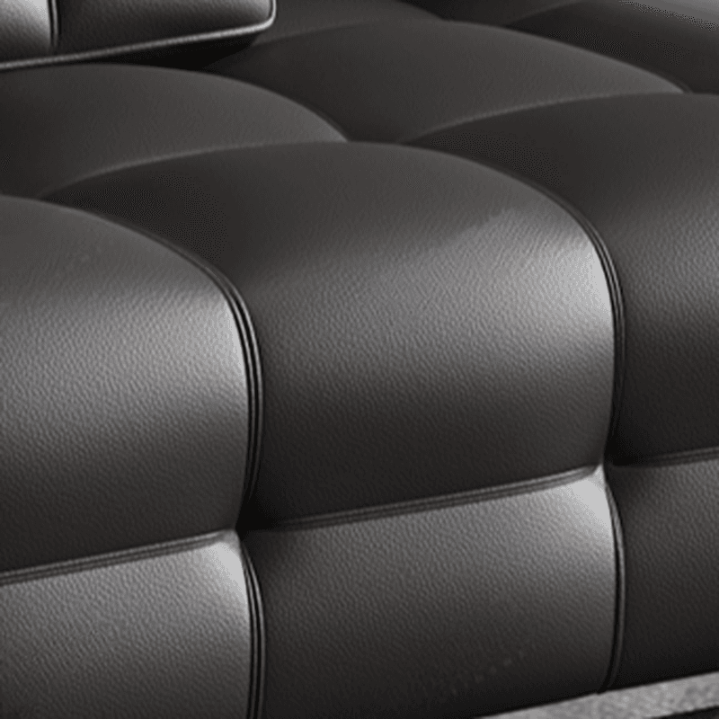 Versatile Black Sofa, Straight/L-Shape, 7-Seater, Horizontal/Right Hand Facing Orientation - image 5