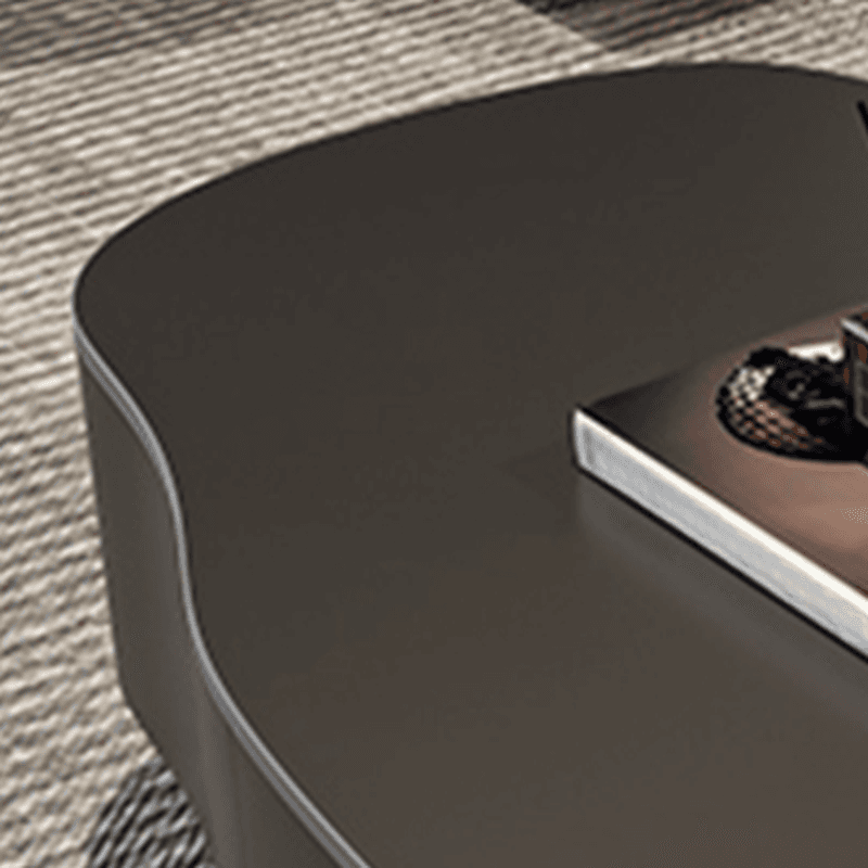 Double Nesting/Single Round/Irregular Accent Table for Living Room with Slate/Glass Tabletop in a Casual Style - image 12