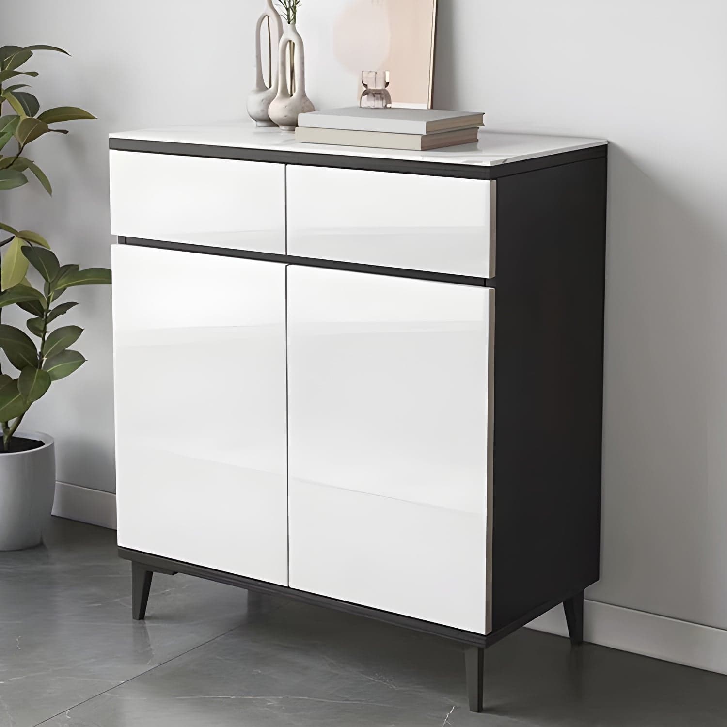 Contemporary Sideboard Cabinet with Drawer and Door for Living Room - image 3
