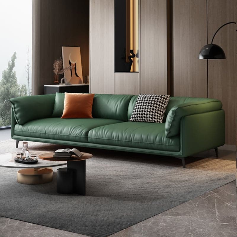 Casual Water Resistant Solid Color Sofa Couch in Grey/Citrus Color/Off-White, Flexible Seating for 4-seater/3-seater/for 2 - image 3
