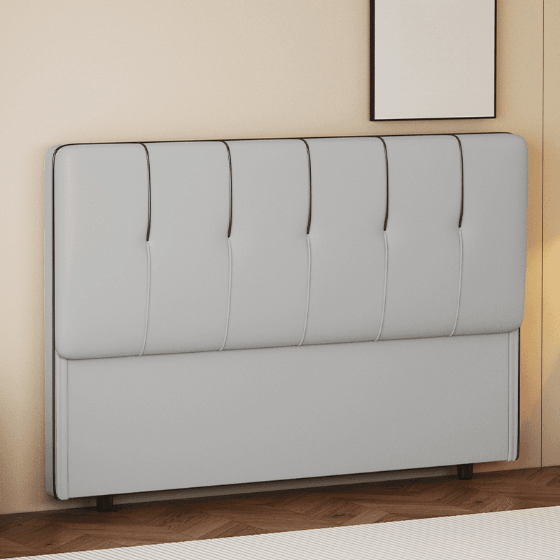 Modish No Distressing Button-tufted Panel Headboard in Rectangle Shape for King/Queen/Full Bed with Sponge Upholstery Fill and Standard Height