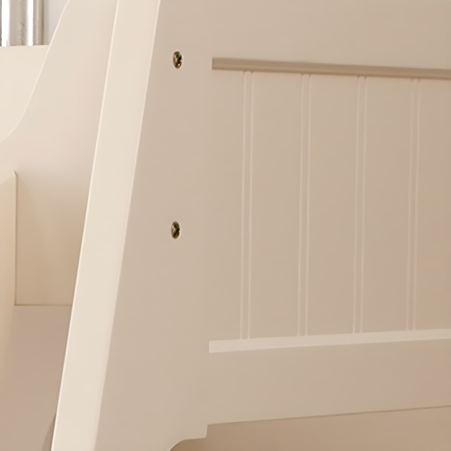 Solid Color Wood Bunk Bed Modern No Distressing Mattress Included Bunk Bed - image 9